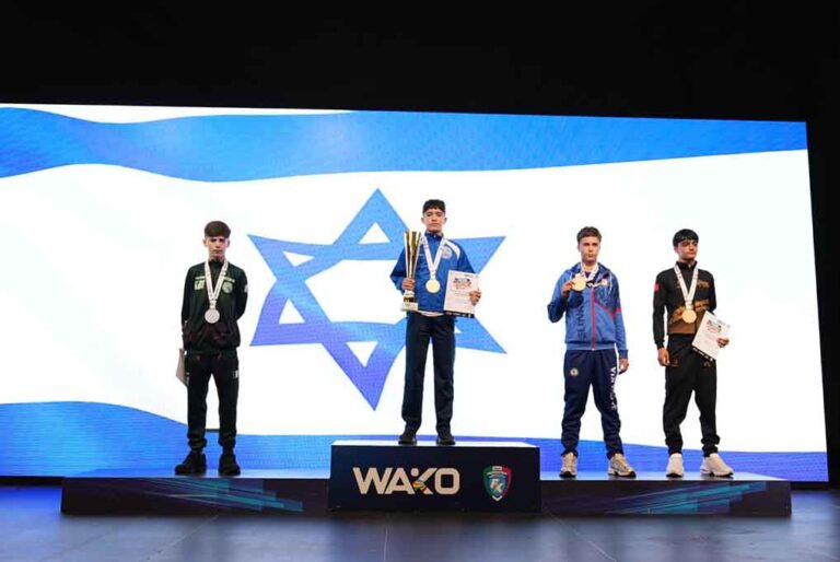 הישג מרשים לנבחרת ישראל בקיקבוקס: שבע מדליות באליפות העולם לנוער