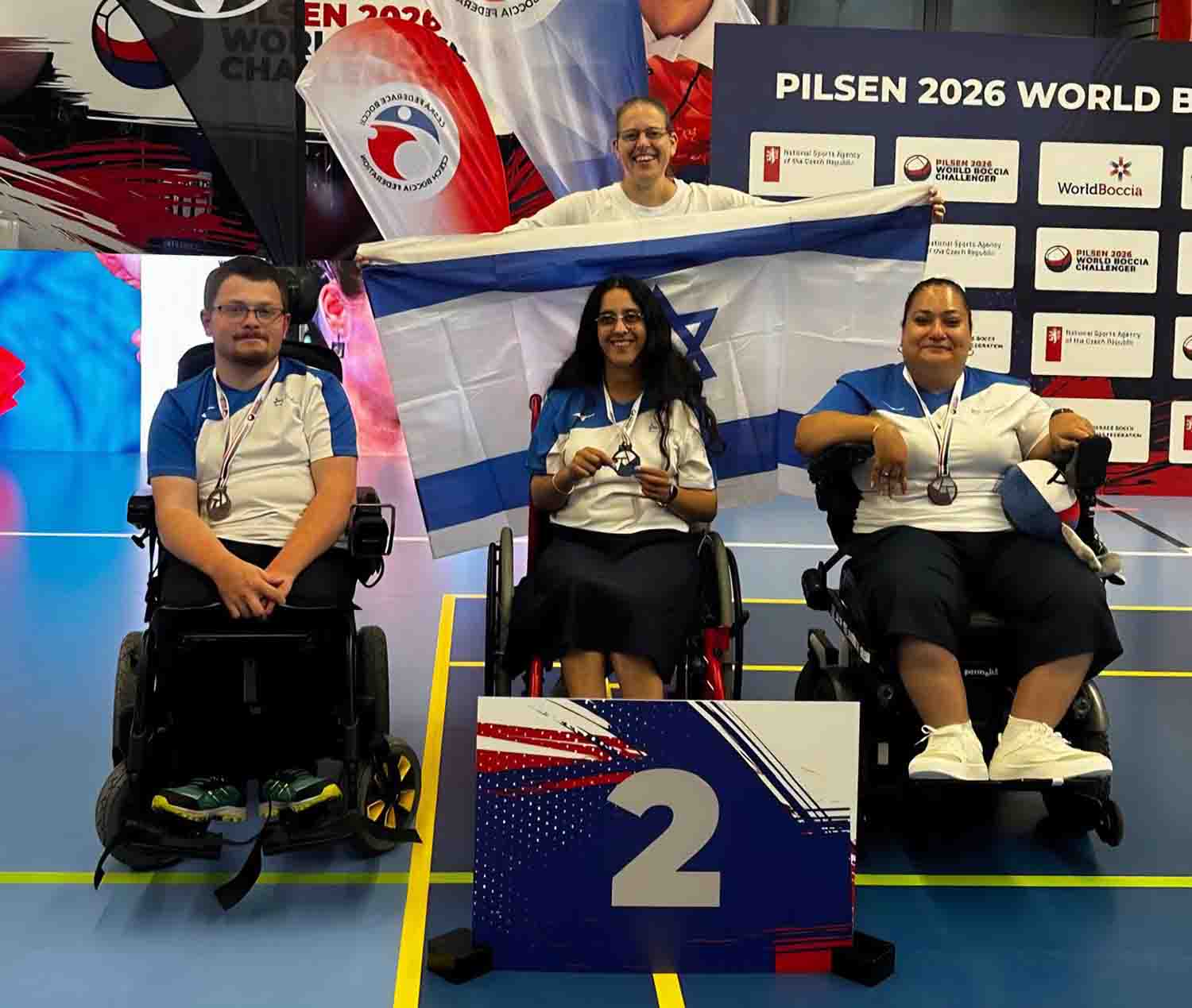 נבחרת ישראל בבוצ'ה זכתה בכסף בצ'כיה