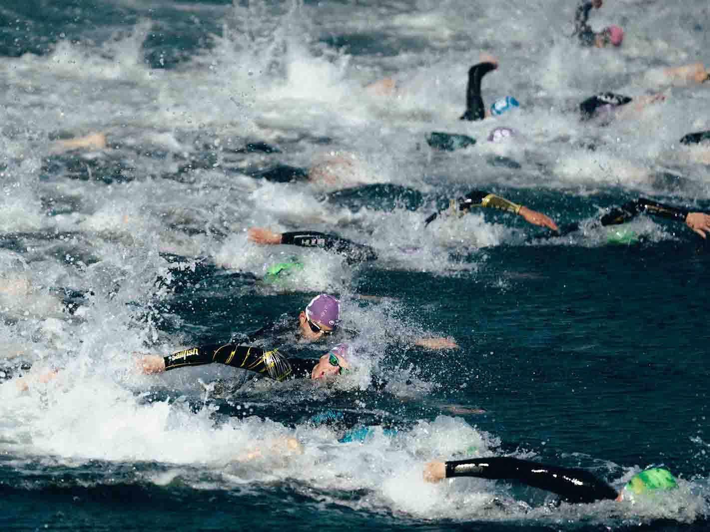 אליפות העולם לנוער בטריאתלון בספרד. צילום: World Triathlon