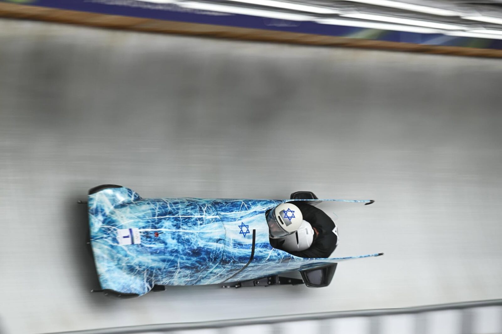 נבחרת המזחלות של ישראל. צילום: IBSF silding